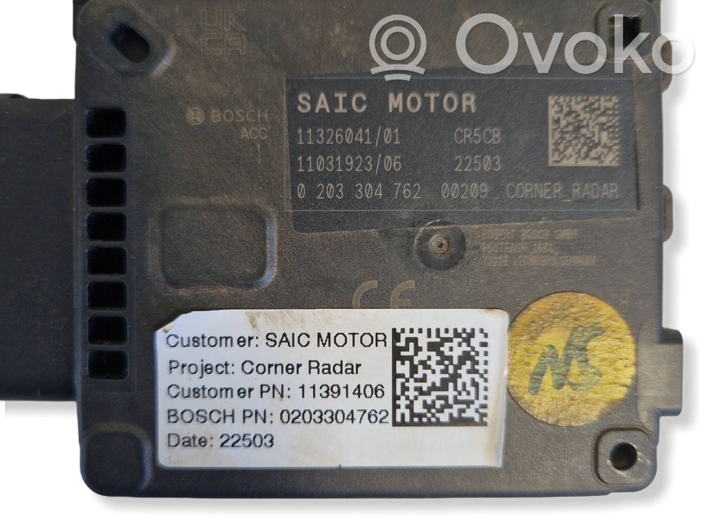 MG MG4 ev Distronic sensor radar 