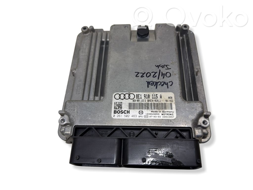 Audi A4 S4 B7 8E 8H Engine control unit/module 