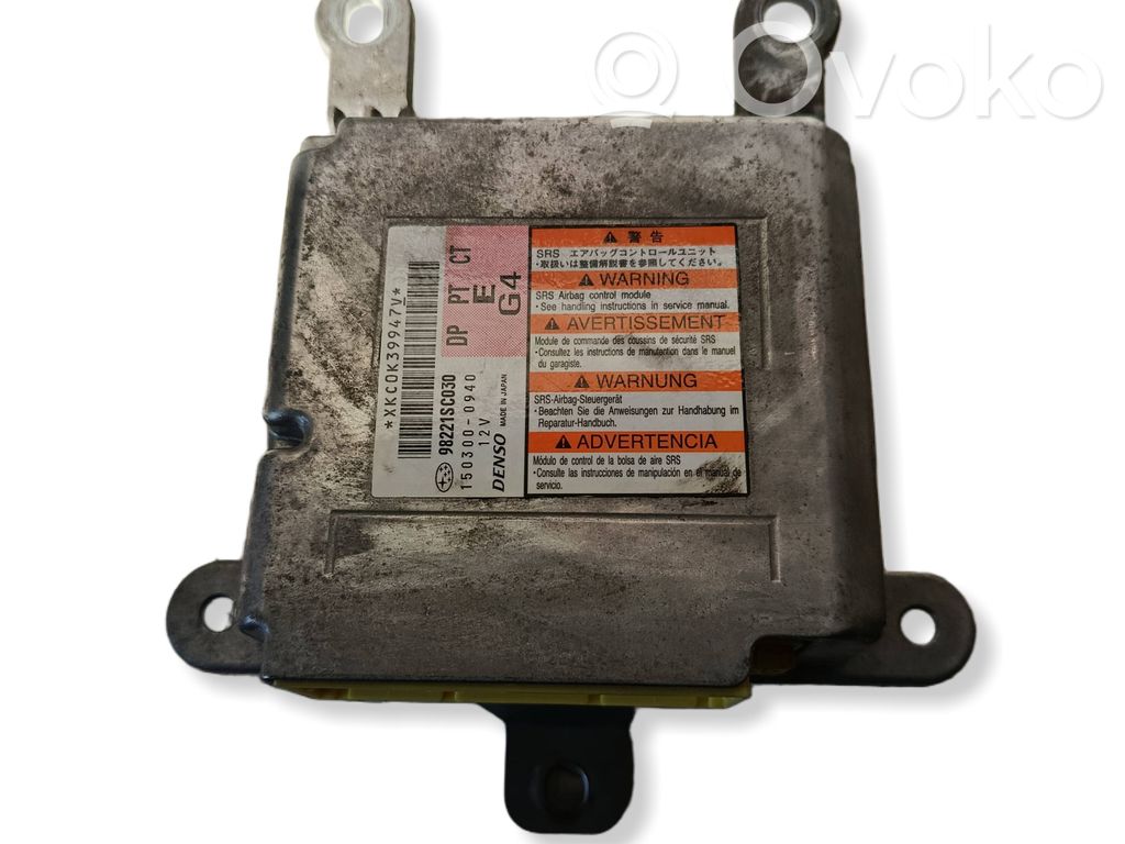 Airbag control unit/module   98221SC030