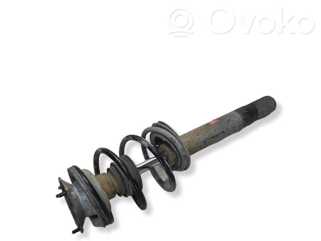 Front shock absorber with coil spring