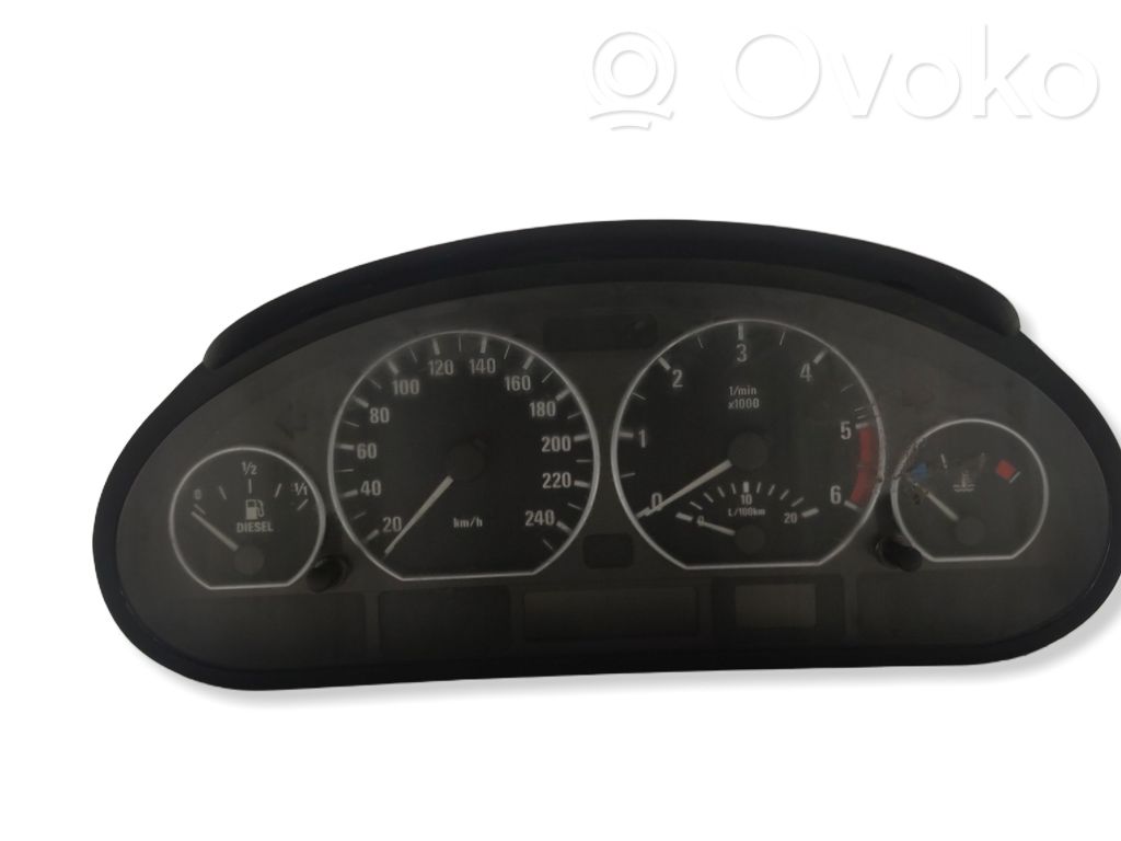 BMW 3 E46 Speedometer (instrument cluster) 