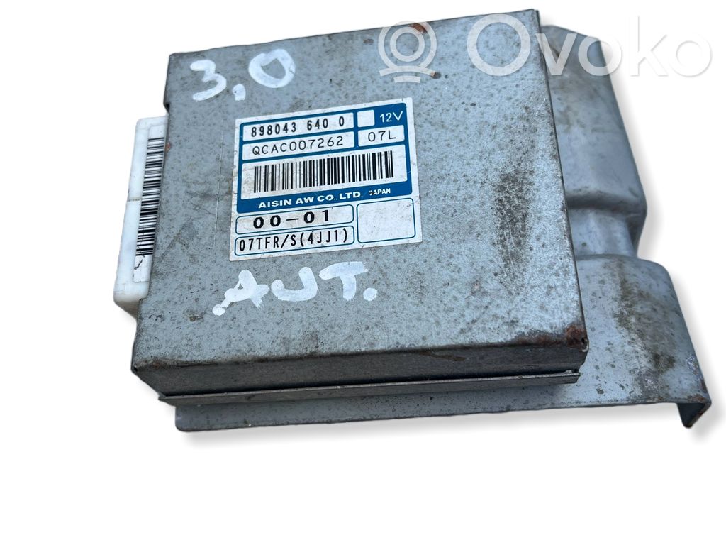 Isuzu D-Max Gearbox control unit/module 