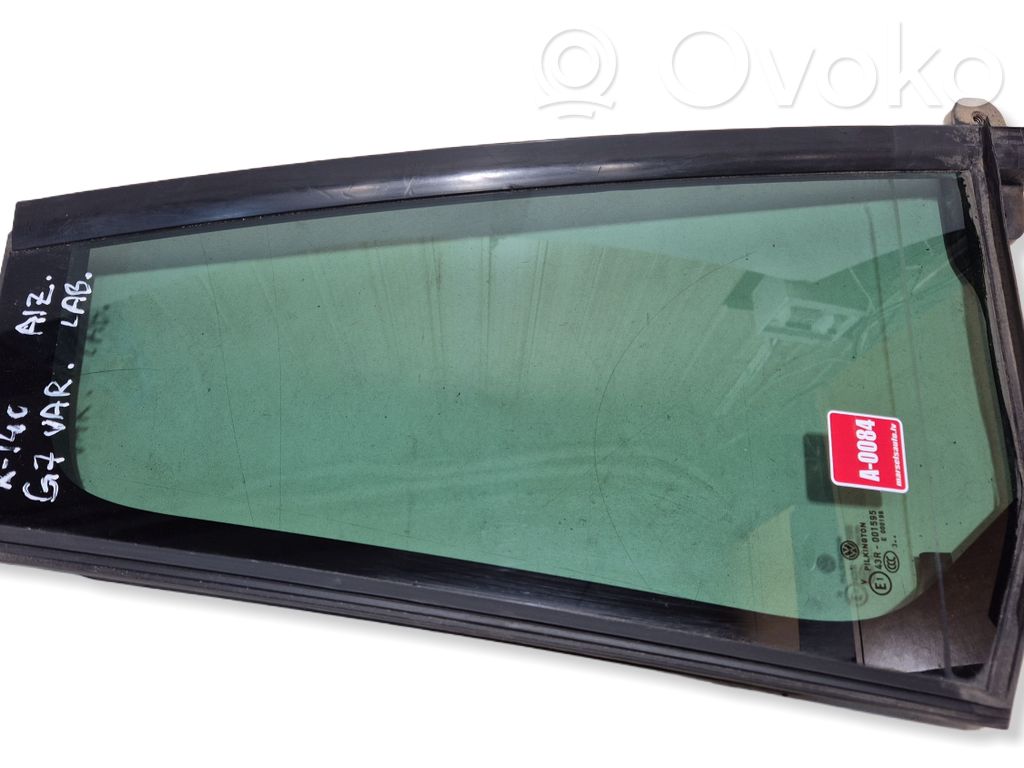 Volkswagen Golf VII Szyba karoseryjna drzwi tylnych 