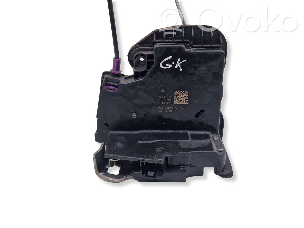 Opel Insignia B Rear door lock 