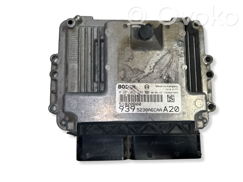 Engine control unit/module ECU   51820800,0281019229,5238A6CAA