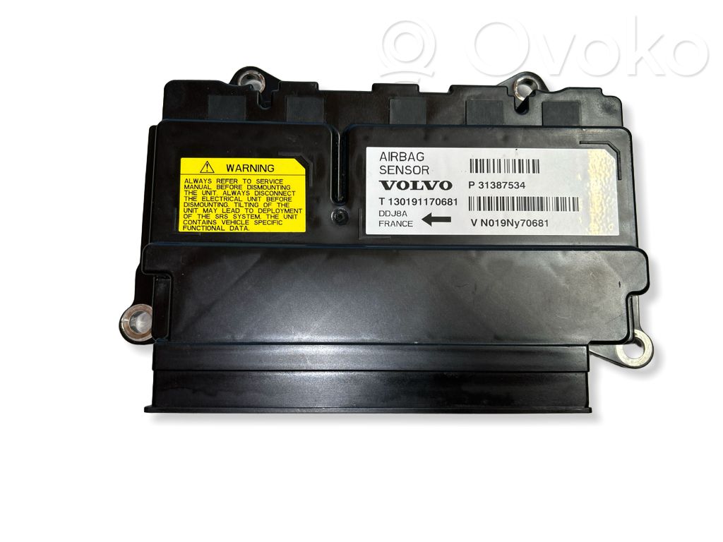Volvo V40 Airbag control unit/module 