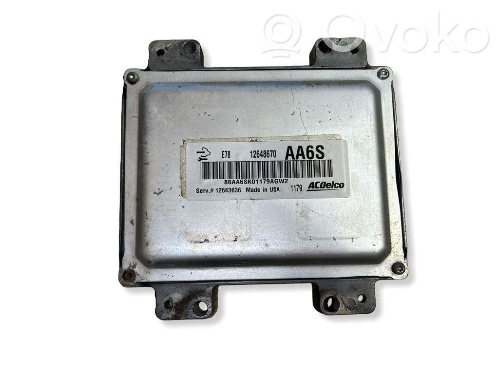 Opel Insignia A Engine control unit/module 