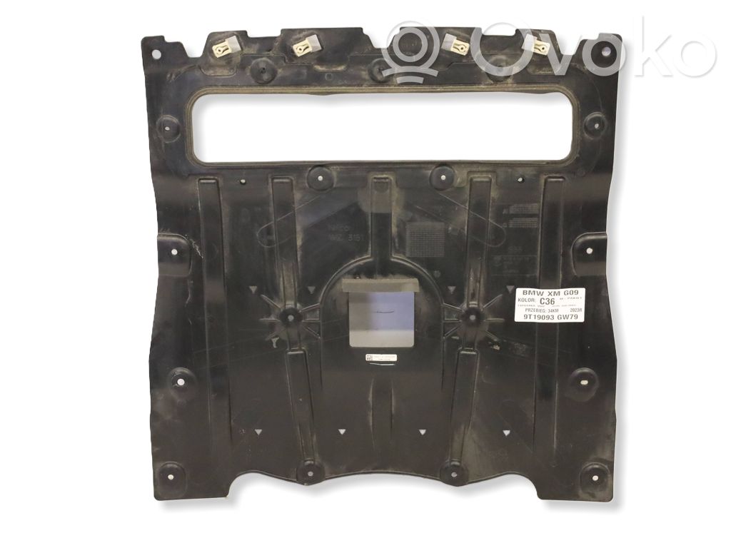 BMW XM Placa protectora/protector antisalpicaduras motor 