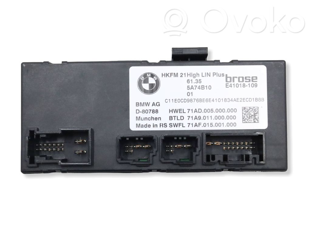 BMW X7 G07 Tailgate/trunk control unit/module 