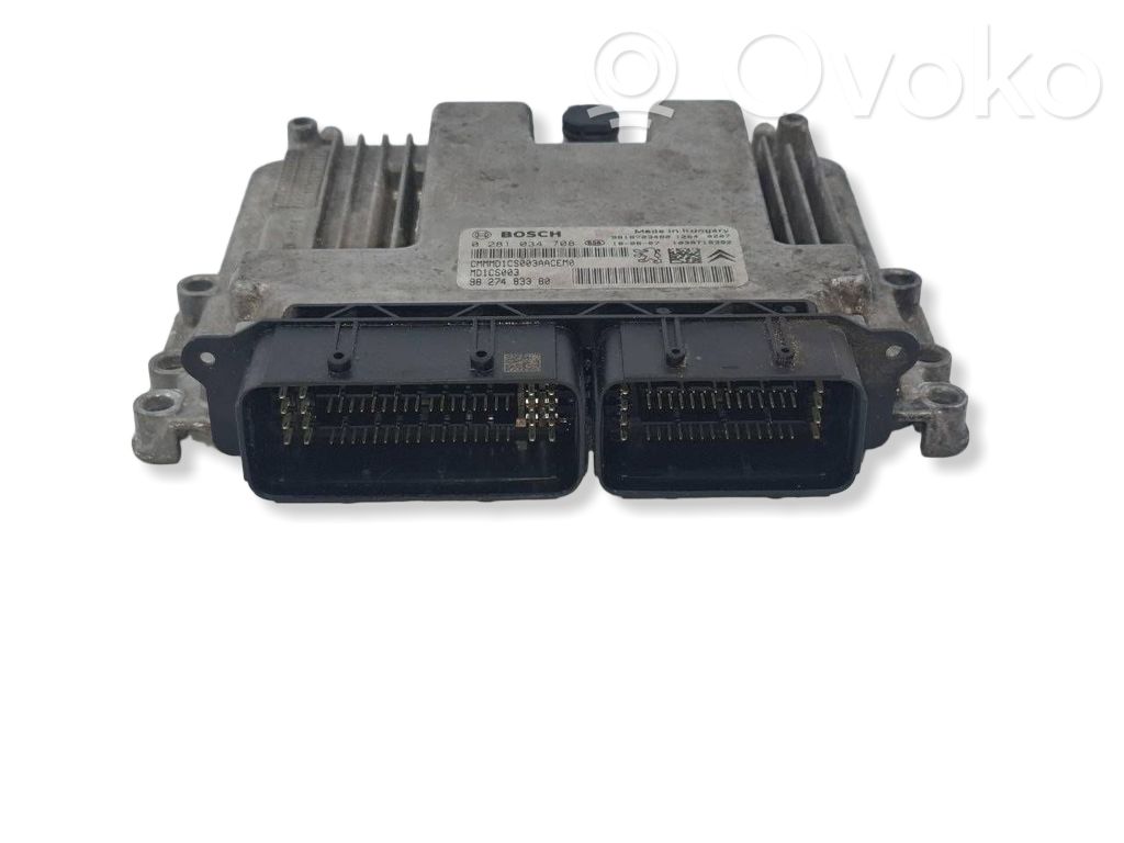 Peugeot 3008 II Engine control unit/module 