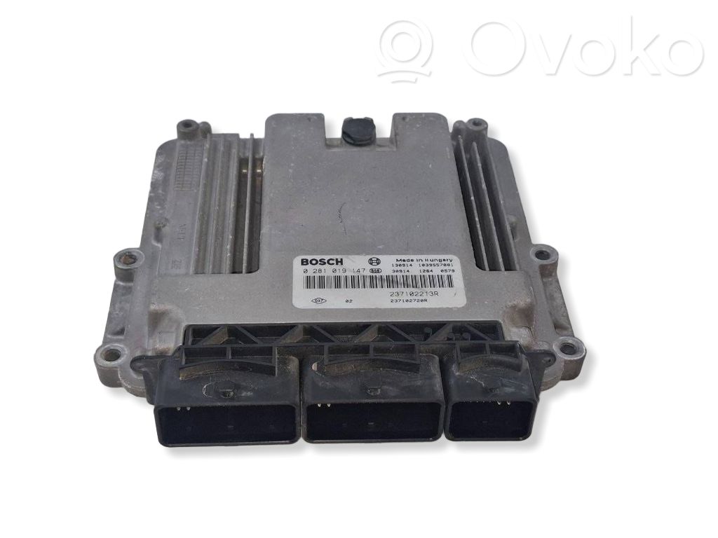 Renault Clio IV Engine control unit/module 