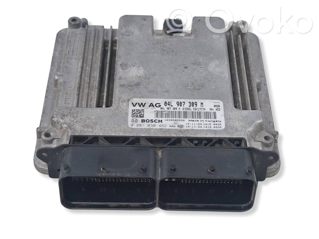 Engine control unit/module   04L907309M,0281030462