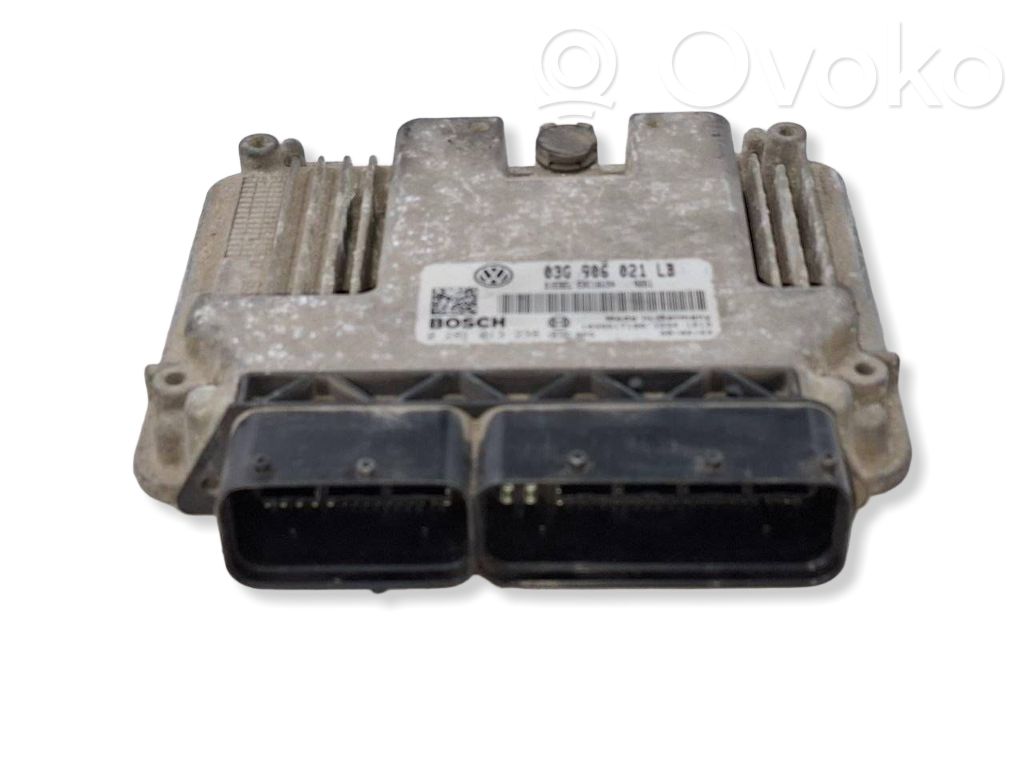 Skoda Octavia Mk2 (1Z) Unitate/modul de control motor 