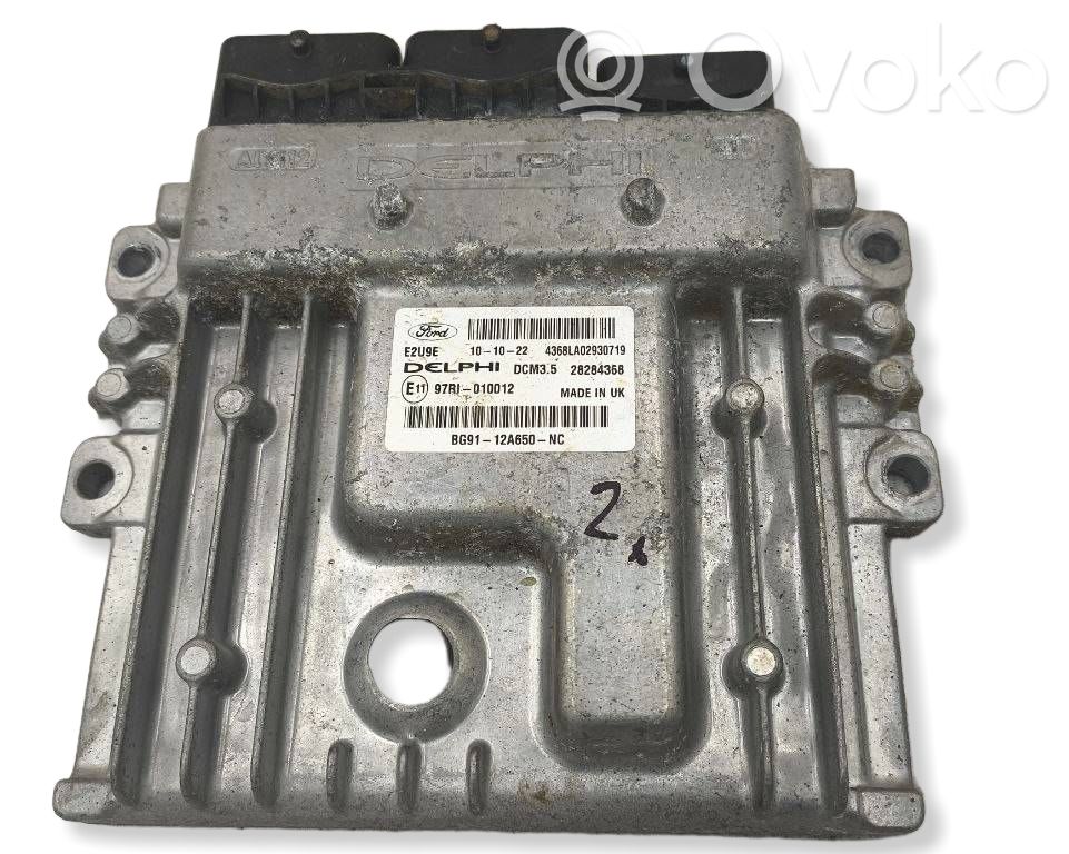 Engine control unit/module   28284368,BG9112A650NC,97RI010012