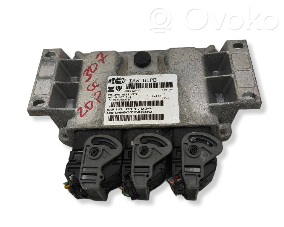 Engine control unit/module   5HSB82S4G,9659580780,9660774680,146814034