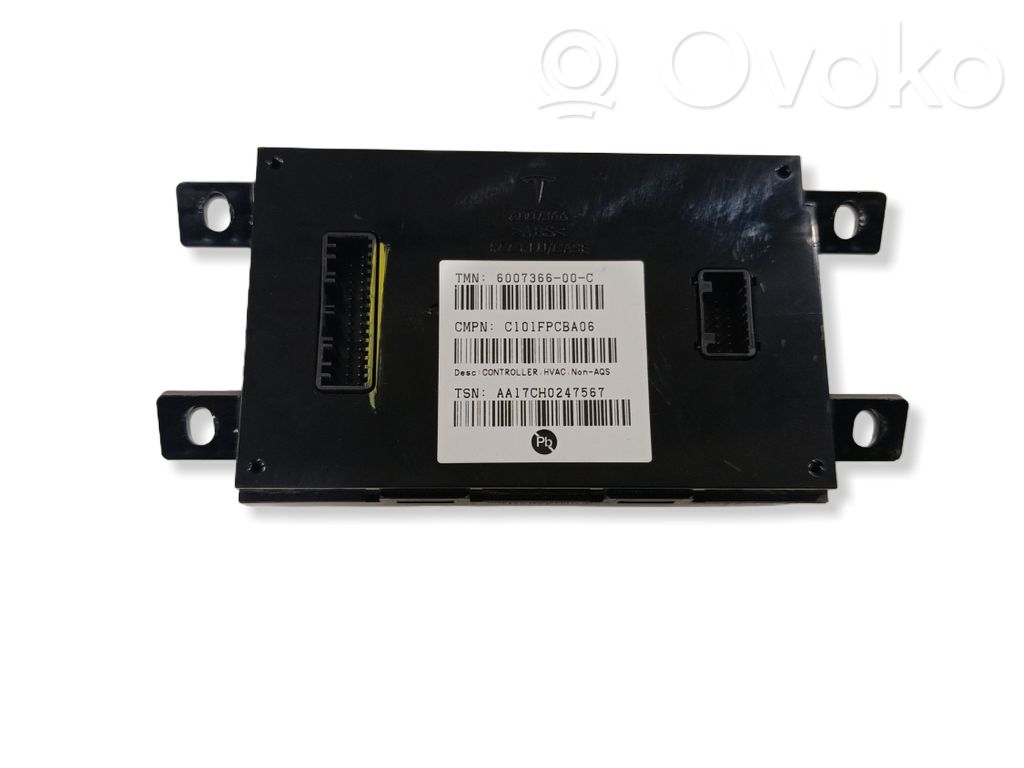 Climate control unit   600736600C