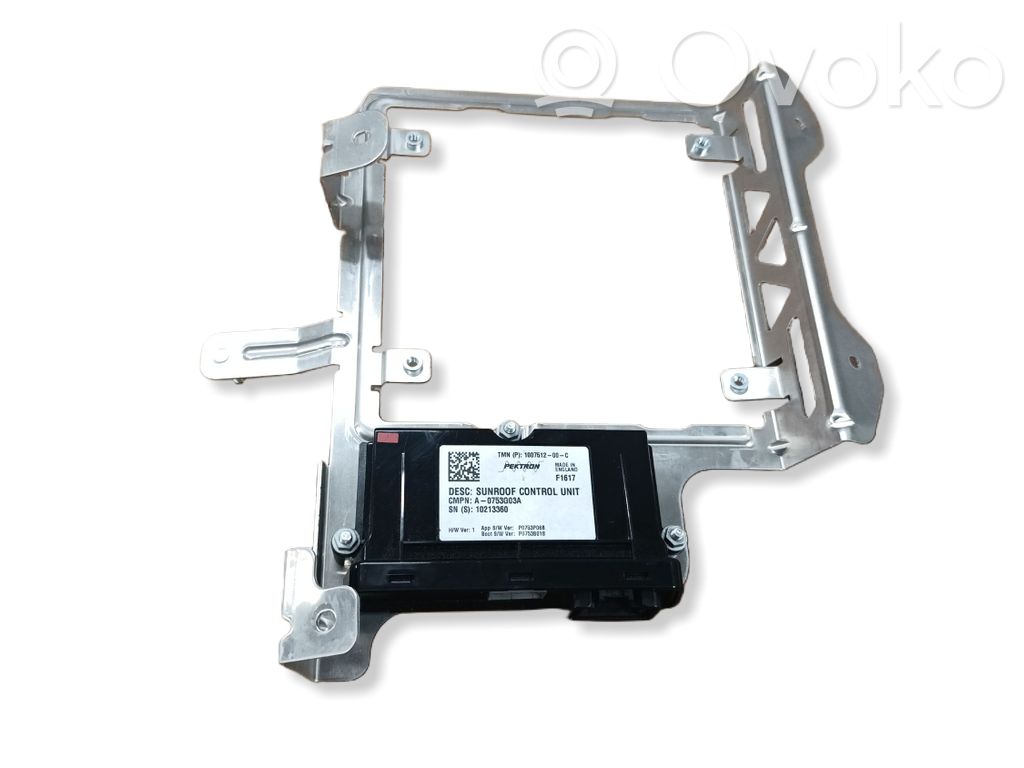 Tesla Model S Sunroof control unit/module 