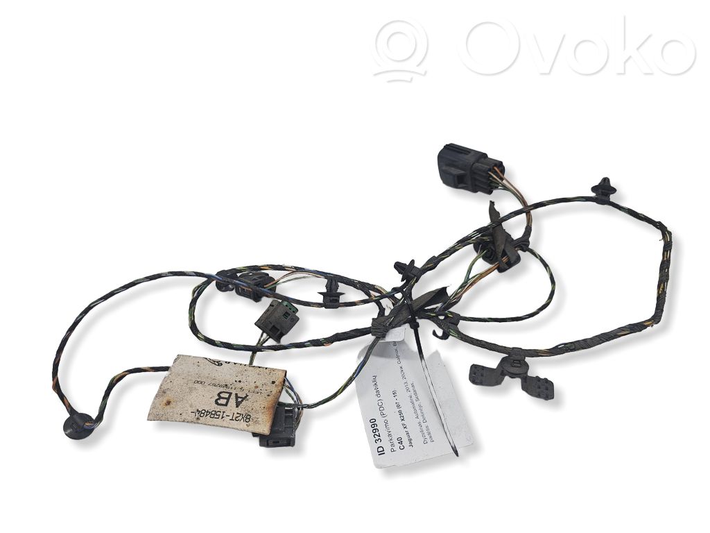 Jaguar XF X250 Cableado del sensor de aparcamiento (PDC) 
