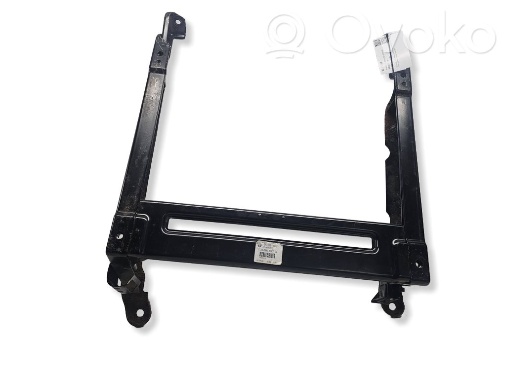 Audi Q7 4L Driver seat console base 