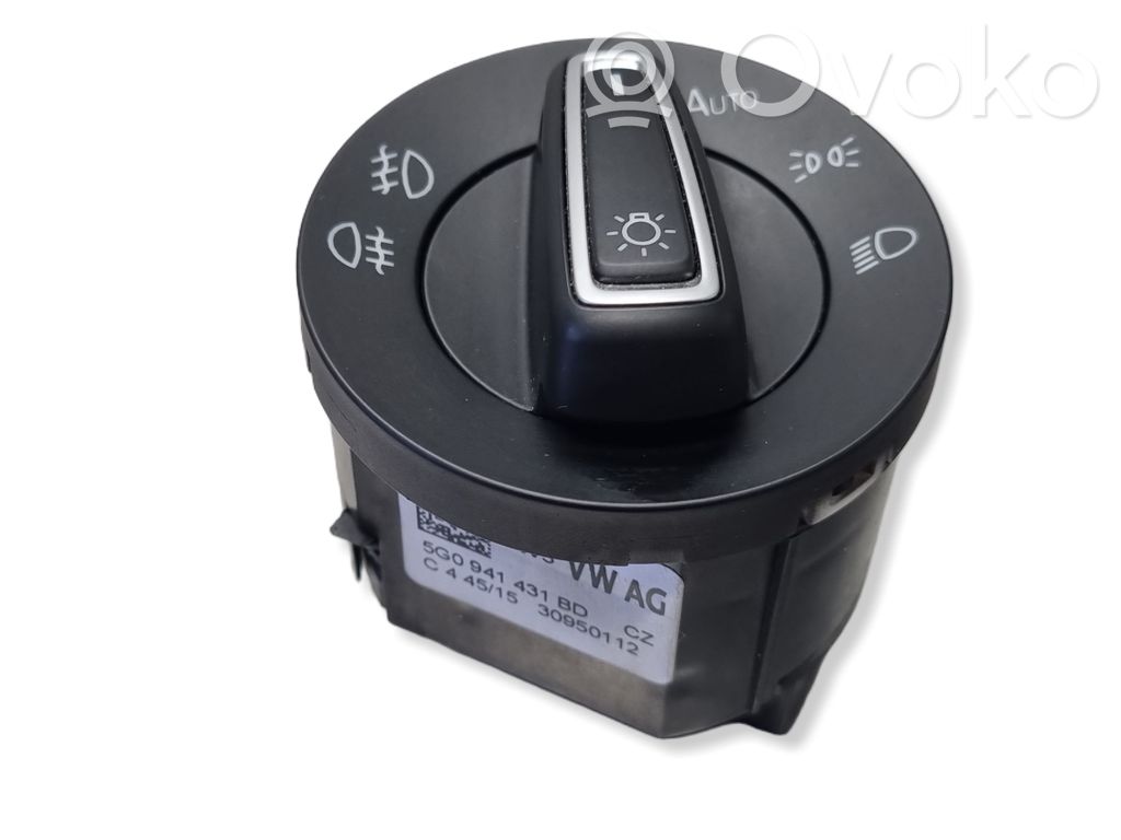 Volkswagen Golf VII Light switch 