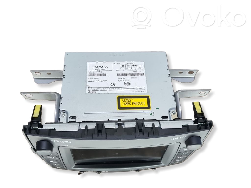 Toyota RAV 4 (XA30) Panel / Radioodtwarzacz CD/DVD/GPS 