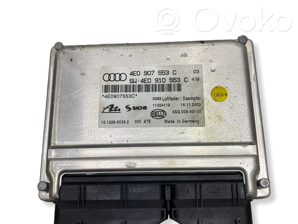 Audi A8 S8 D3 4E Suspension control unit/module 