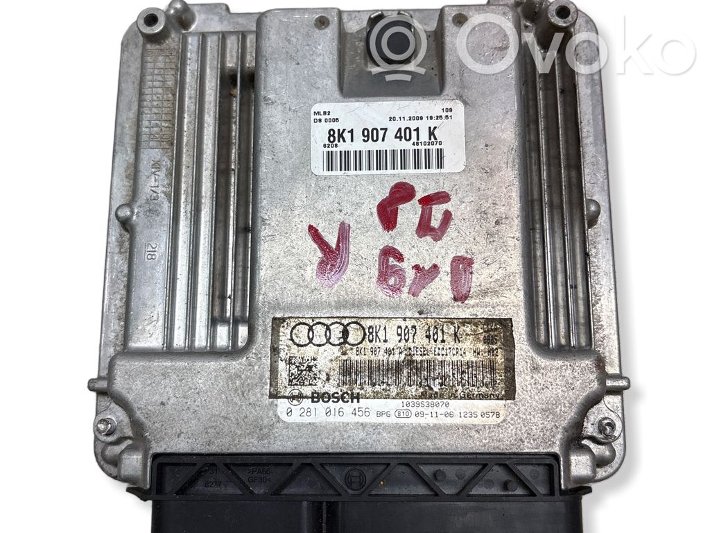Audi A4 S4 B8 8K Engine control unit/module 