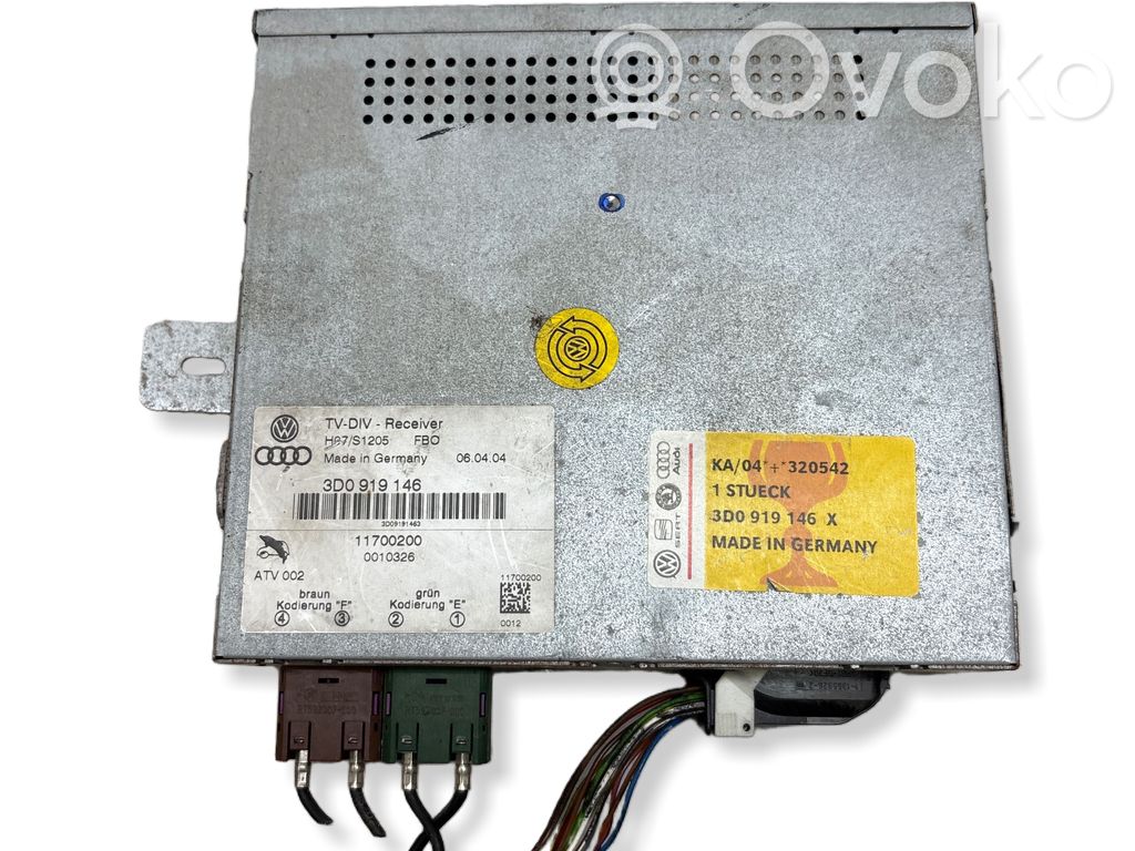 Volkswagen Phaeton Other control units/modules 