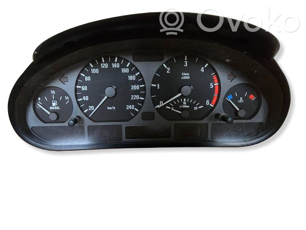 BMW 3 E46 Speedometer (instrument cluster) 