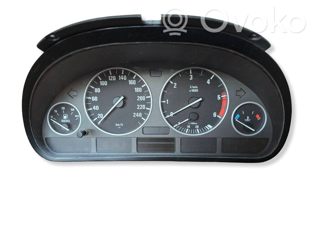 BMW 5 E39 Speedometer (instrument cluster) 