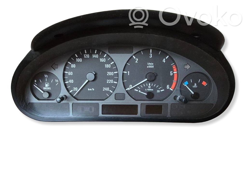 BMW 3 E46 Speedometer (instrument cluster) 