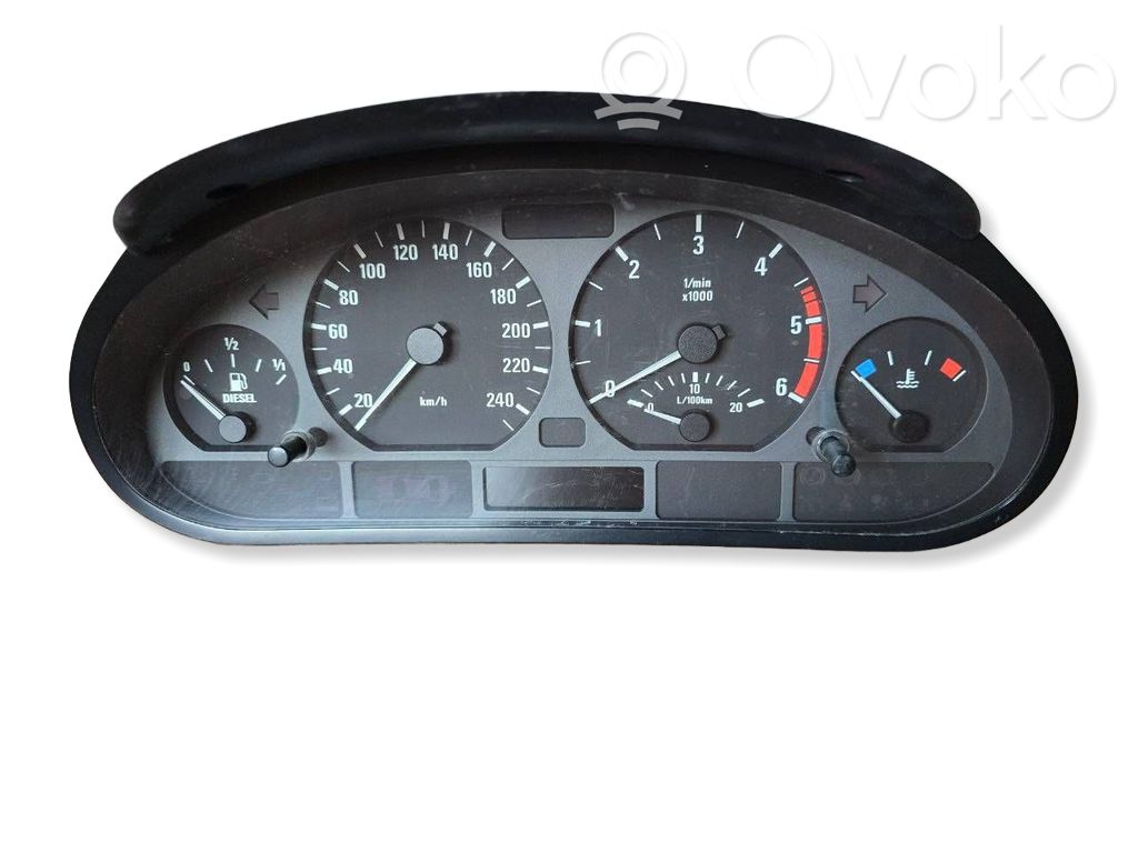 BMW 3 E46 Speedometer (instrument cluster) 