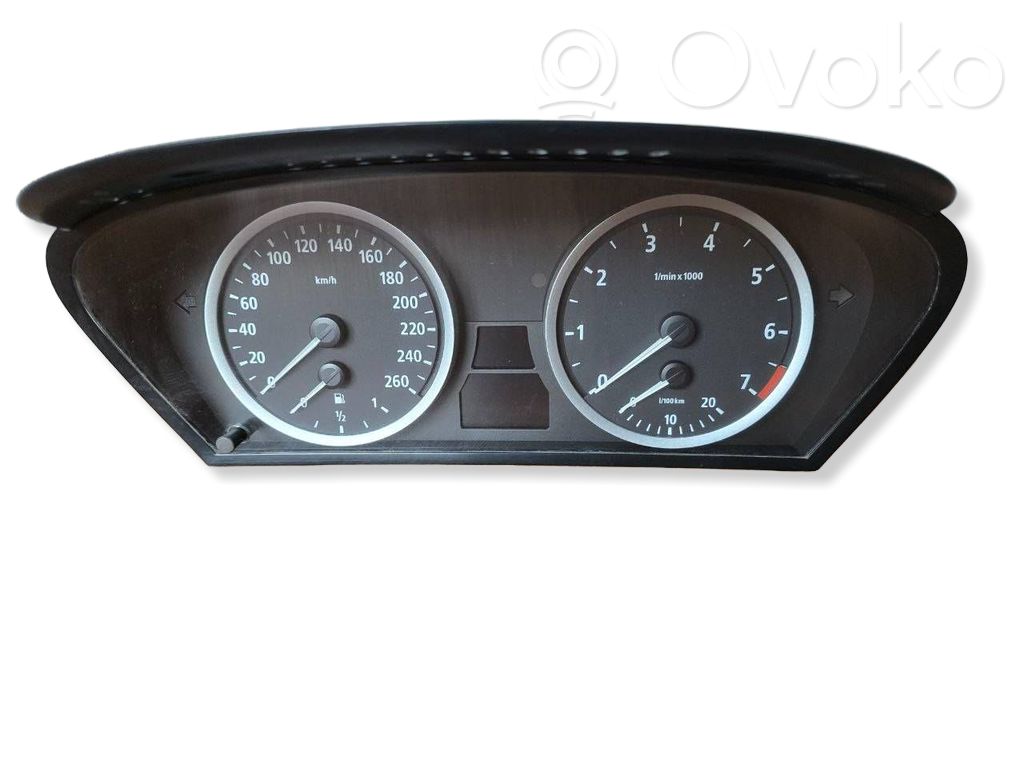 BMW 5 E60 E61 Geschwindigkeitsmesser Cockpit 