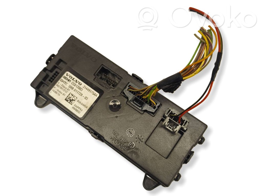 Volvo XC90 Air conditioning/heating control unit 