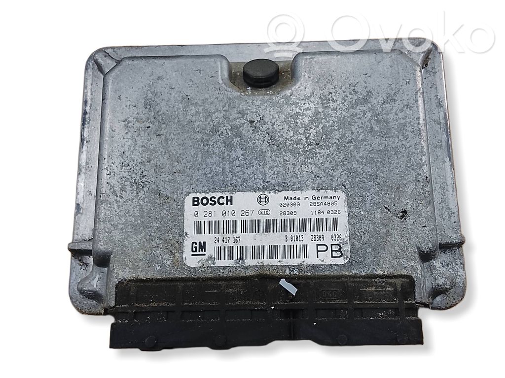 Engine control unit/module   28SA4805,0281010267,24417167