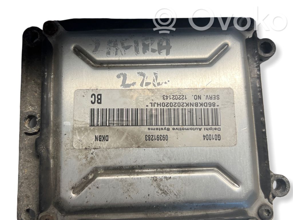 Engine control unit/module   09391283,12202143,G01004