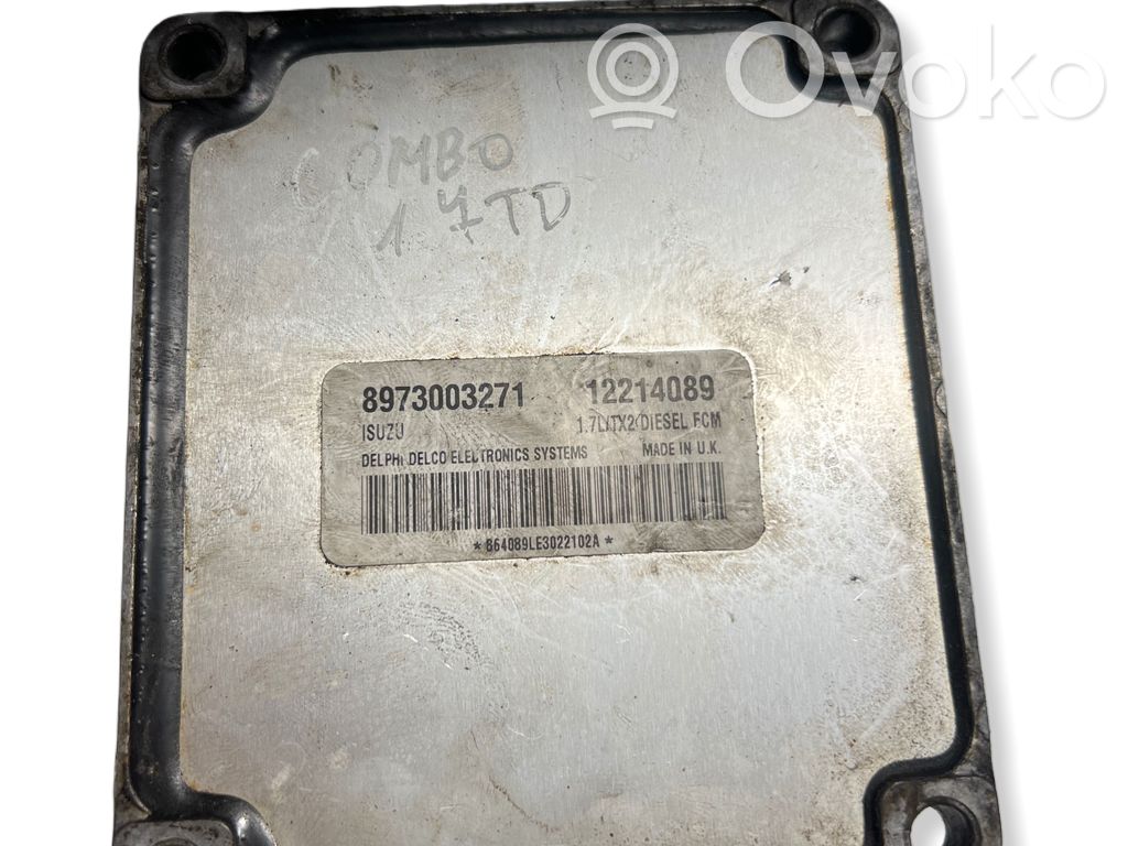 Opel Combo C Engine control unit/module 