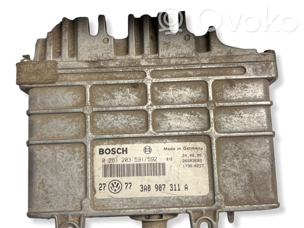 Engine control unit/module   0261203591,3A0907311A,26SA3605