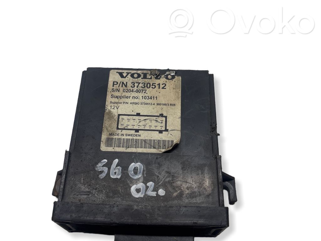 Volvo S60 Auxiliary pre-heater (Webasto) 