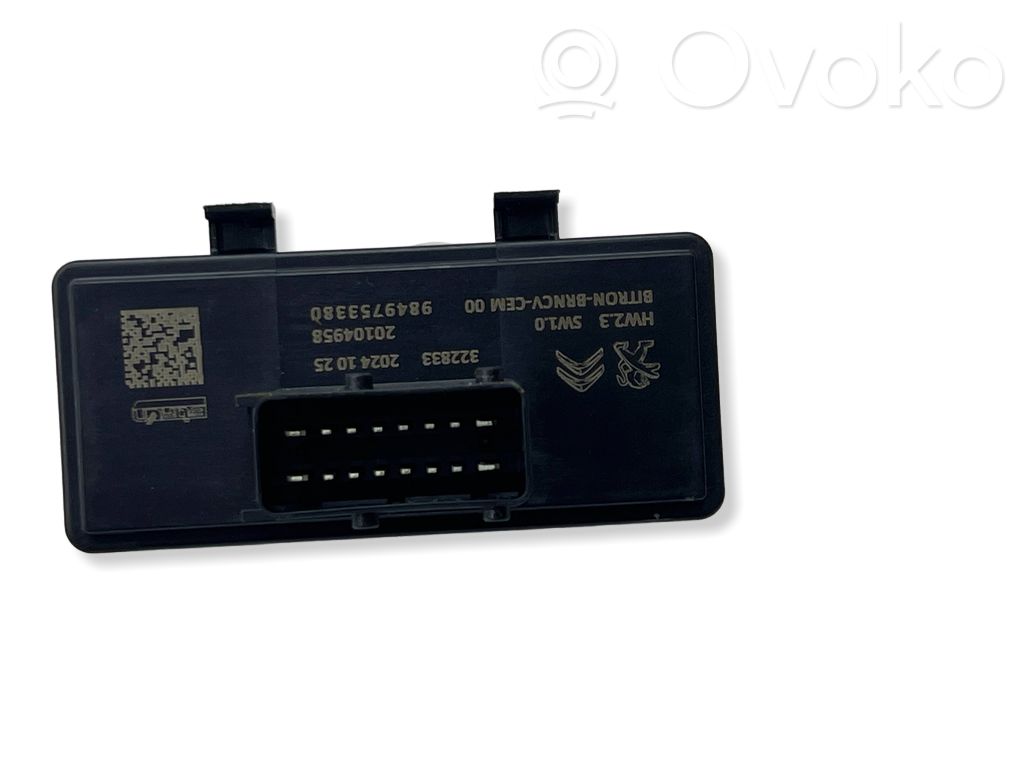 Opel Mokka B Seat control module 