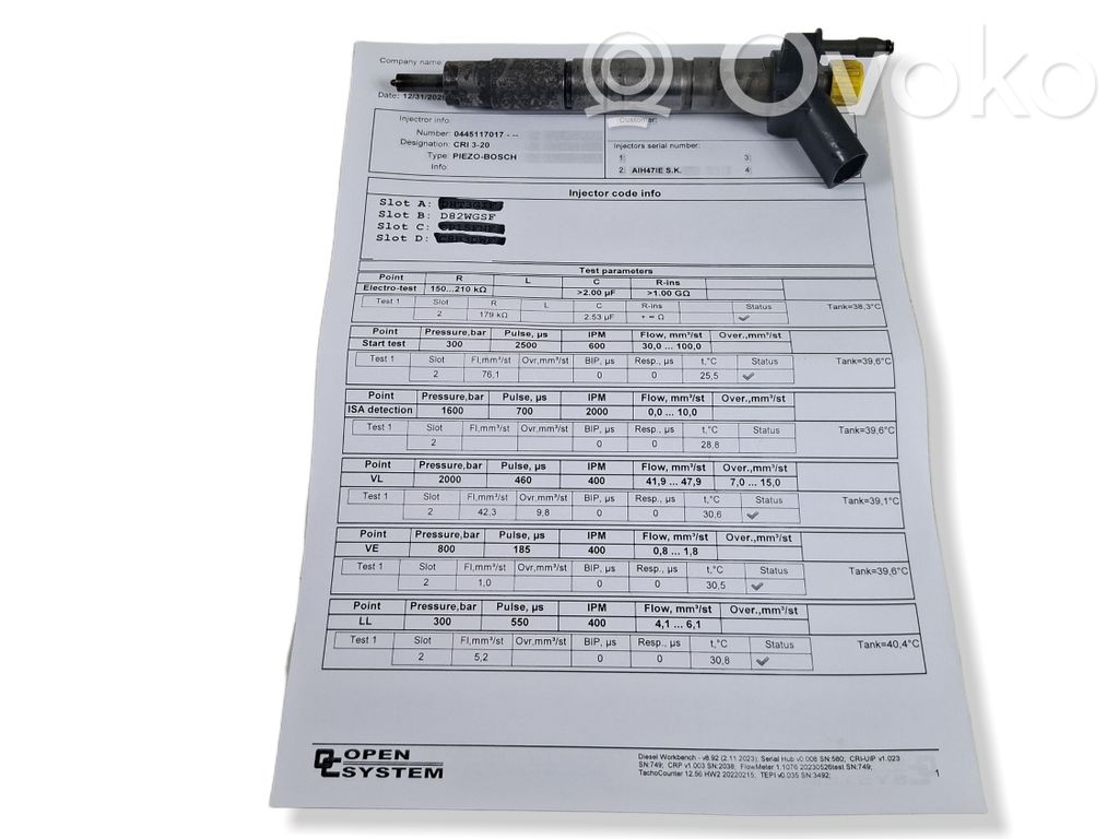 BMW 1 E81 E87 Fuel injector 