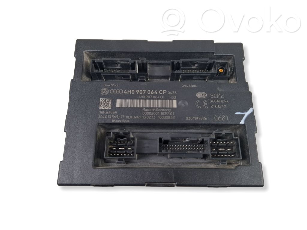 Audi A6 S6 C7 4G Module confort 