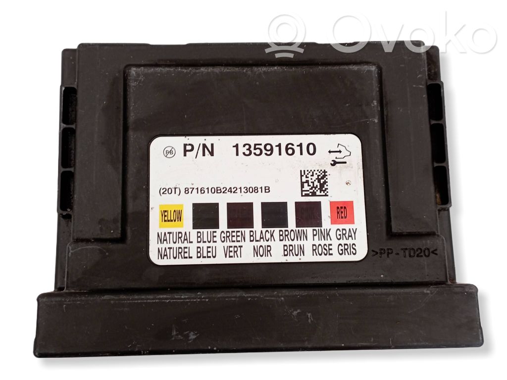 Opel Astra J Module confort 