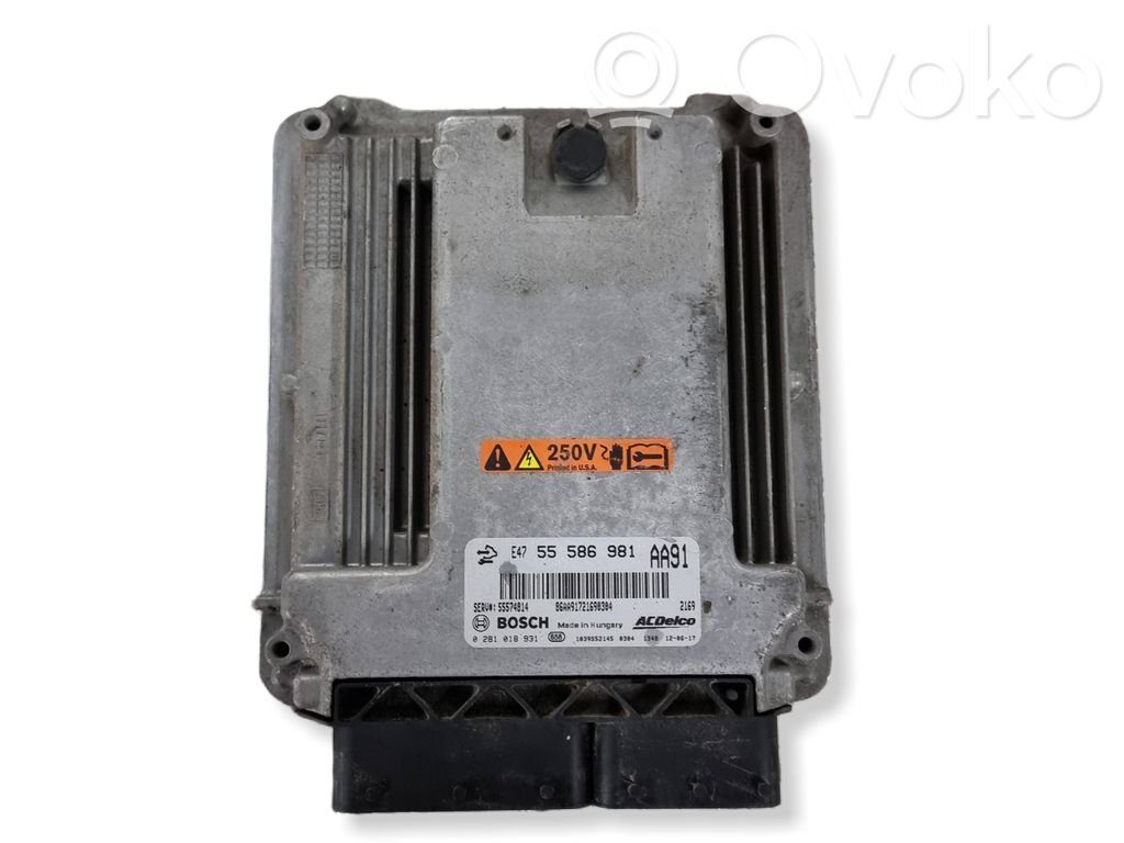 Opel Insignia A Engine control unit/module 