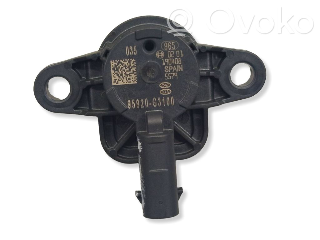 Hyundai i30 fastback Sensor impacto/accidente para activar Airbag 