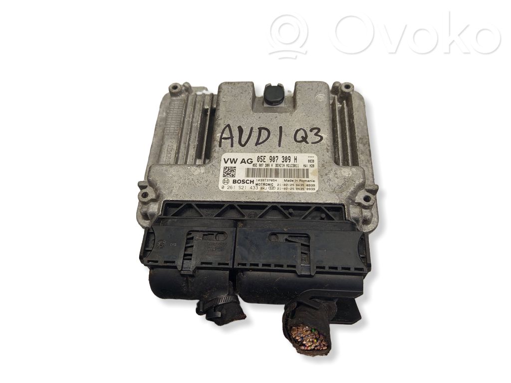 Engine control unit/module   05E907309H,0261S21433