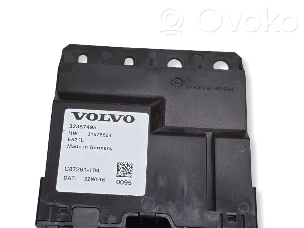 Volvo V60 Tailgate/trunk control unit/module 