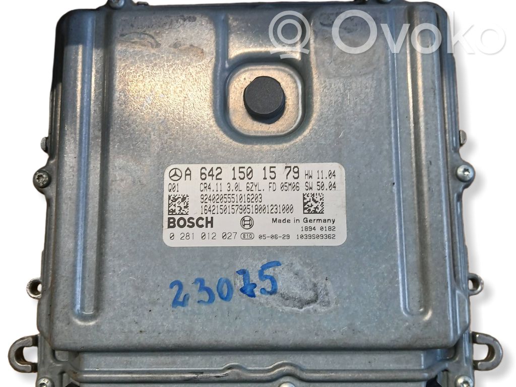 Mercedes-Benz E W211 Sterownik / Moduł ECU 