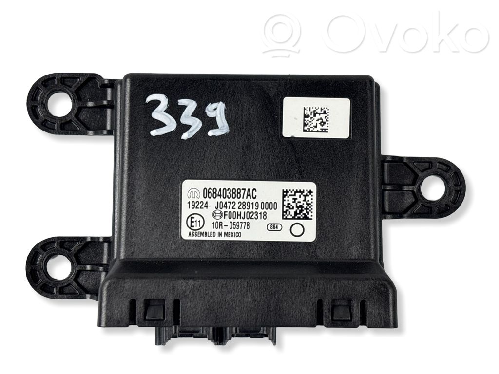 Dodge Challenger Other control units/modules 