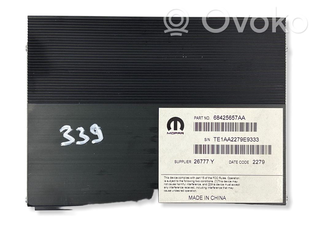 Dodge Challenger Sound amplifier 